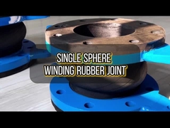 Khớp cao su cuộn một quả bóng