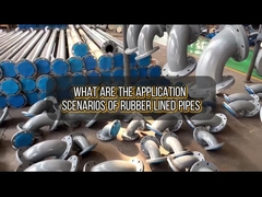 Ứng dụng các đường ống lót cao su