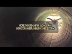 Hơn 10 mét đường ống nhựa đang được nạp