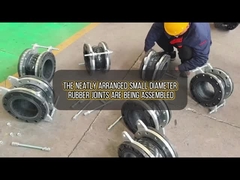 Kết nối dây chuyền đơn hình cầu khớp cao su linh hoạt với chức năng giảm tiếng ồn tốt