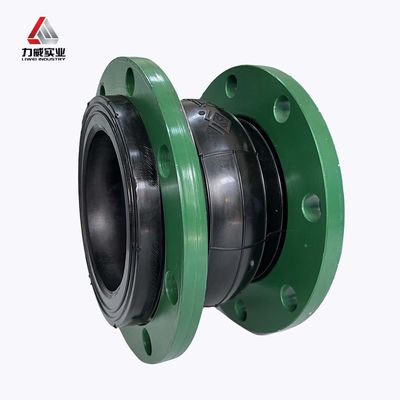 Một hình cầu cao su mở rộng khớp nối kiểu dây chuyền
