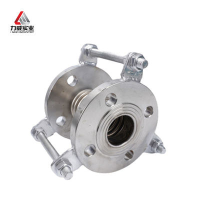 Thép không gỉ 304 kim loại Ripple Compensator hình chữ nhật vòng DIN Flange