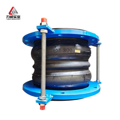PN6 Flanged cao su Flex kết nối linh hoạt liên kết áp suất kép hình cầu với bu lông và hạt