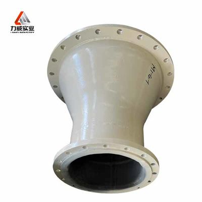 Khả năng chống mài cao cao su Linered Reducer 25-2000mm Flange Connection Or Couplings