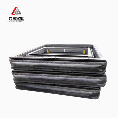 Không kim loại da vải sợi bù khí ống dẫn mở rộng khớp kết nối mềm khử lưu huỳnh loại bỏ bụi khí đuôi