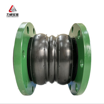 Carbon Steel Galvanized Flange Material Multi Sphere Flexible Rubber Joint cho các đường ống công nghiệp kháng axit