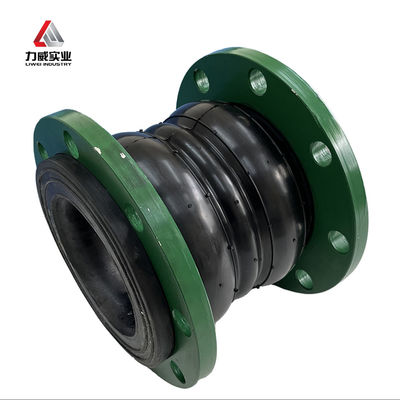 DN15-DN4000 Double Sphere Flexible Rubber Joint With More Than 2000 Sets Of Different Types And Carbon Steel Galvanized Flange (Đối nối cao su linh hoạt hình cầu đôi với hơn 2000 bộ các loại khác nhau)