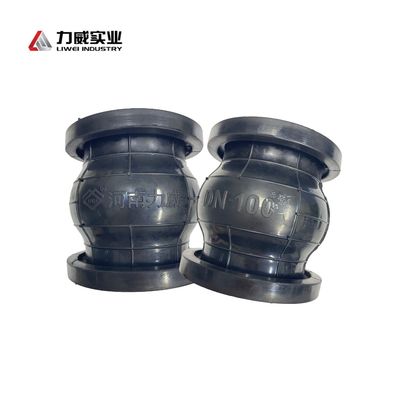 Ngành công nghiệp sản xuất kim loại Khối cao su linh hoạt đơn hình cầu với giảm tiếng ồn tốt DN25-DN4000