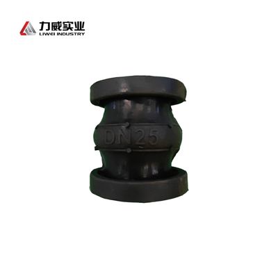 DN25 Carbon Steel Flange Single Sphere Flexible Rubber Joint Độ dài tùy chỉnh