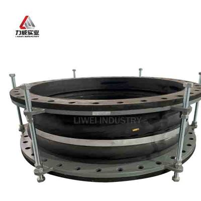 Khớp nối cao su mềm hai bi chịu ăn mòn tuyệt vời có khả năng di chuyển theo trục