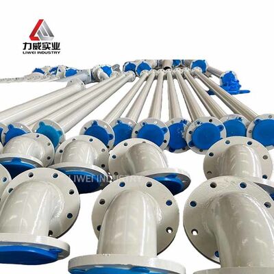 Kháng mòn cao Kháng ăn mòn ống cao su kết hợp vật liệu lót cao su tự nhiên Neoprene EPDM Nitrile cho ngành công nghiệp hóa học