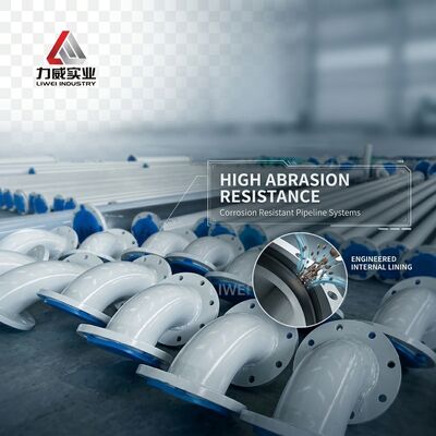 Ống dẫn bằng cao su tự nhiên lót cao su lý tưởng cho hệ thống ống dẫn chống ăn mòn trong nhiều ngành công nghiệp