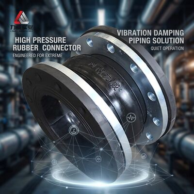 PN6-PN40 Single Sphere Flexible Rubber Joint With Customizable Flange Color And Flange / Threaded Connection (PN6-PN40) - Gói cao su linh hoạt hình cầu đơn với màu sắc và kết nối sợi / sợi