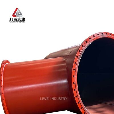 Ống thép carbon chống mài mòn lót cao su liền mạch ASTM DIN JIS mặt bích chịu nhiệt áp lực DN25 đến DN1200
