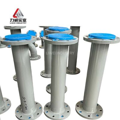 DIN JIS Tiêu chuẩn Kháng hóa học Neoprene tự nhiên EPDM ống nhựa lót cho đường ống khử lưu huỳnh nhà máy điện