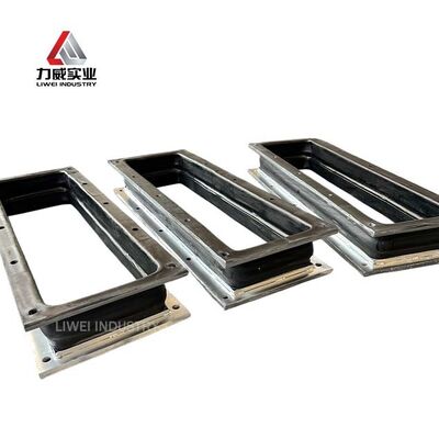 Khớp mở rộng cao su không kim loại EPDM chống xói nặng cho kết nối đường ống vật liệu khối bột rắn
