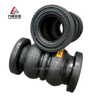 Khớp nối giãn nở cao su cầu đôi EPDM NBR lưu hóa chống nổ gia cường bù nhiệt kín khí