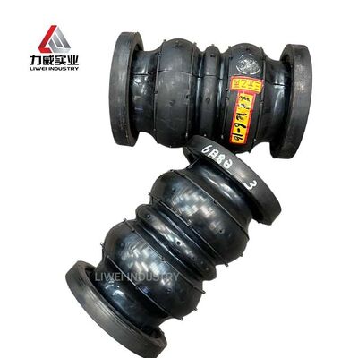 Khớp nối giãn nở cao su Neoprene cầu đôi mặt bích kháng nước biển cho đường ống tàu biển